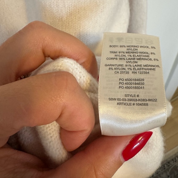 Aritzia Babaton Merino Wool Sweater - AS-IS - Picture 5 of 5